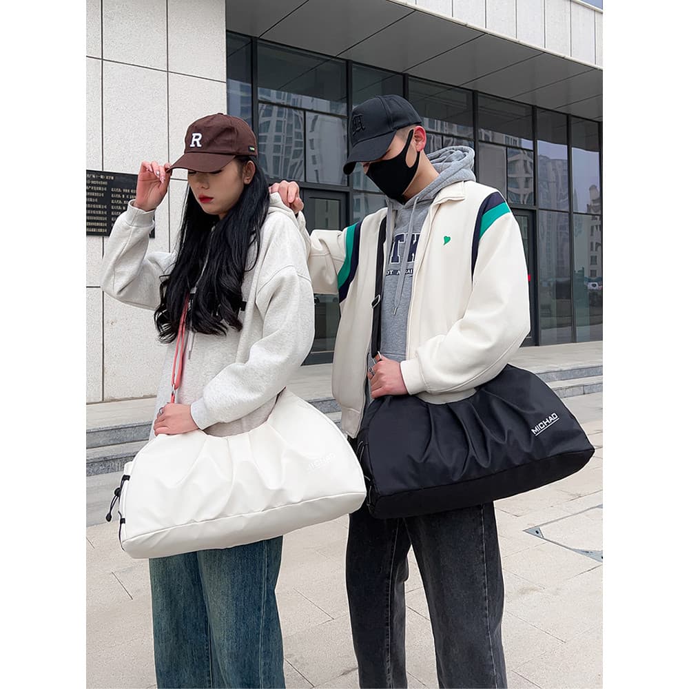 Bolsa de viagem de curta distância esportiva portátil bolsa de ginástica bolsa de armazenamento de natação separação sec