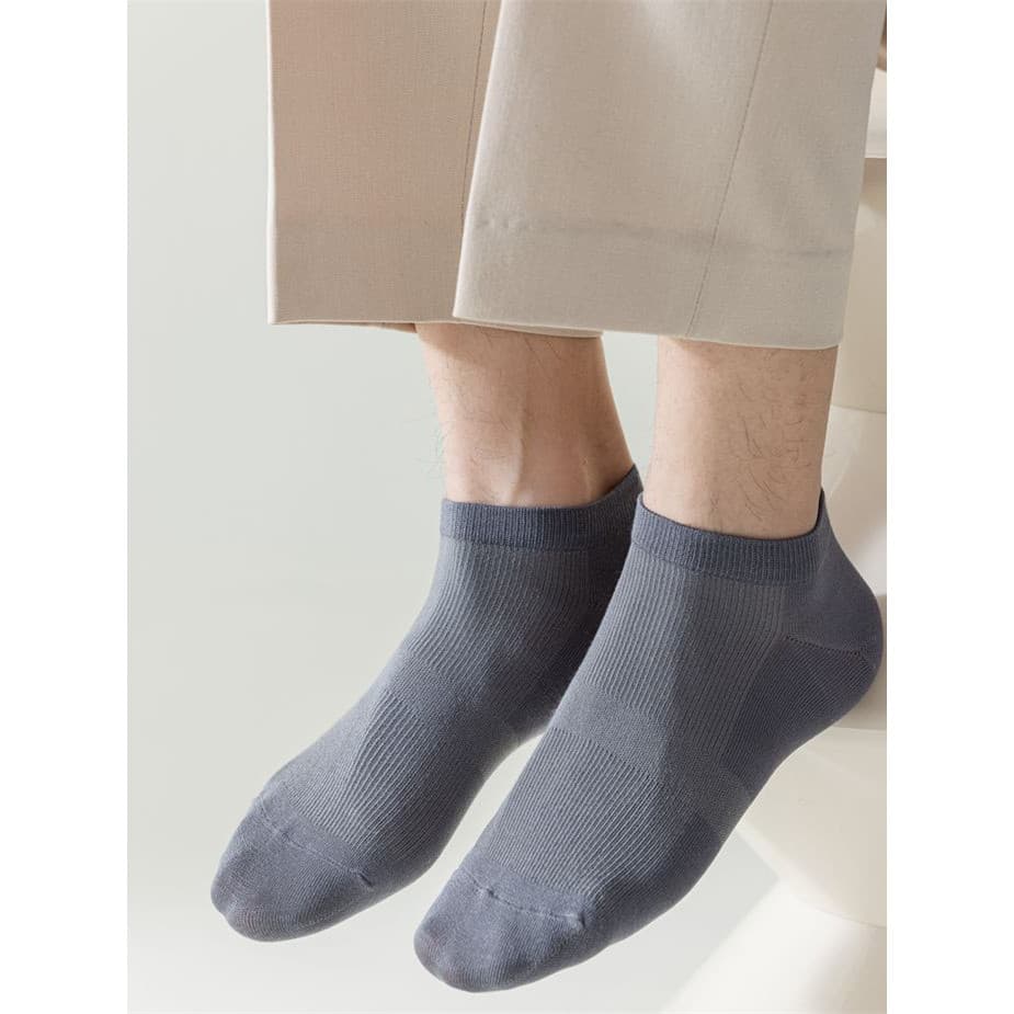Meias masculinas primavera verão estilo fino Modal meias masculinas respirável desodorante negócios simples meias mascul