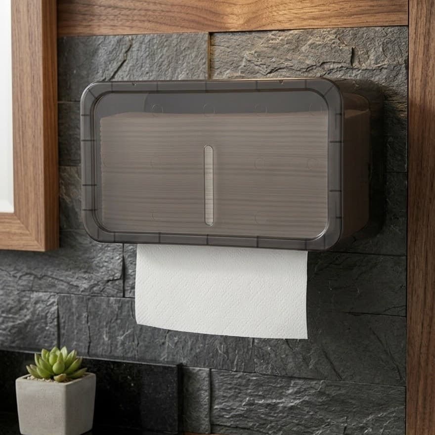 Toalheiro Vertical para Folhas Individuais Acabamento Moderno e Resistente