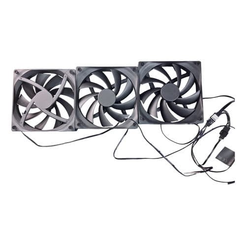 Kit De 3 Fan Para Cpu Nzxt F120q - Semi Novas