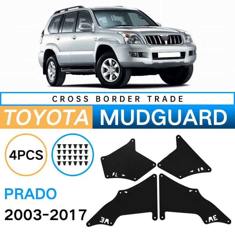 Adequado para Prado dominador 2700 4000 2003-2017 roda dianteira fender couro frente fender forro fábrica pronto estoque
