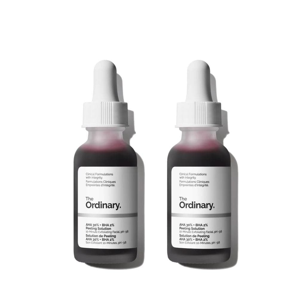 The Ordinary AHA 30% + BHA 2% Solução Esfoliante, Peeling Avançado para uma Pele Mais Radiante