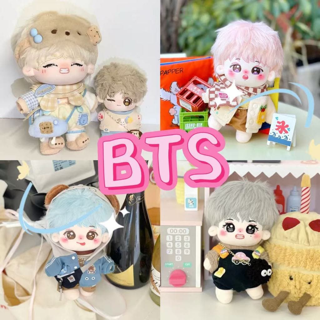 Boneco de Pelúcia de Algodão do BTS Bangtan Boys Kim Tae Hyung CGV, Figura de Celebridade Coreana Fofa, Brinquedos e Pre
