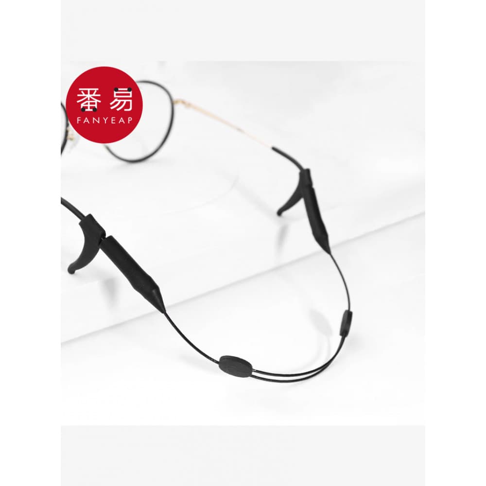 Óculos corda antiderrapante A1vn001-Cordão esportes jogando óculos perna fixação cinta orelha gancho suporte corda anti-