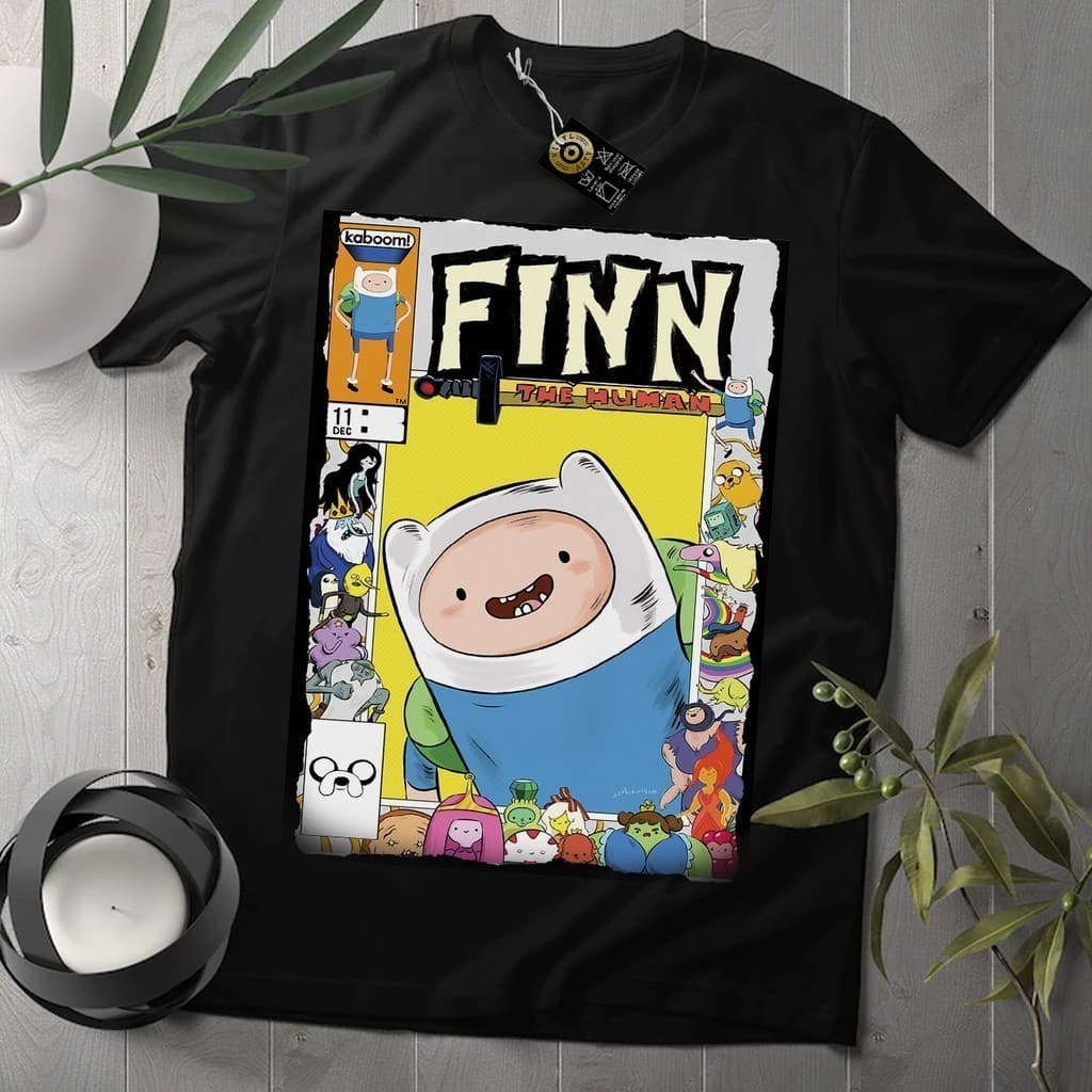 Camiseta   Finn o Humano - Hora de Aventura top ! !