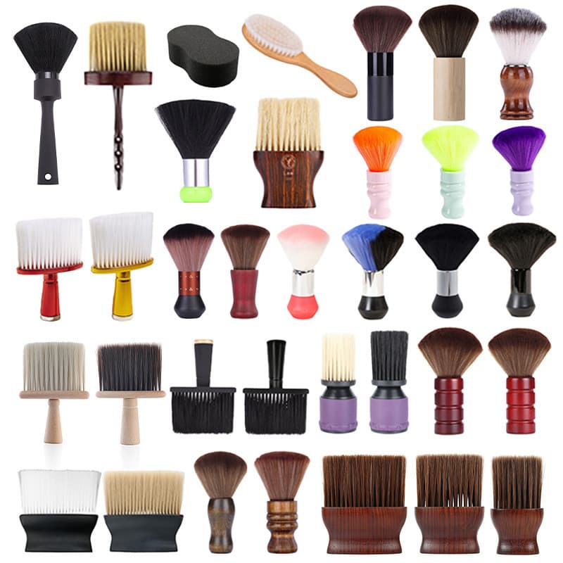 Bestselling Registro Escova De Limpeza Barba Varrendo Cabelo Profissional Salão Ferramenta Cuidados Com O Para Aparar E