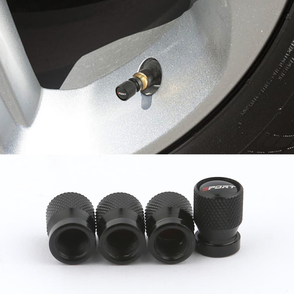 Tampa de válvula à prova de poeira para pneus de carro, padrão de malha de 12mm, tampa de válvula com logotipo de borrac