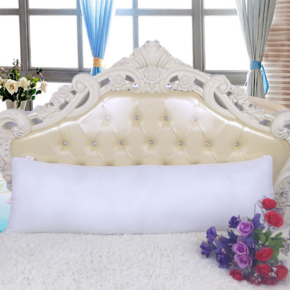 Travesseiro duplo de veludo Super macio, 1.5m, casal, proteção de pescoço longo, travesseiro longo, 1.2m/1.8m, travessei