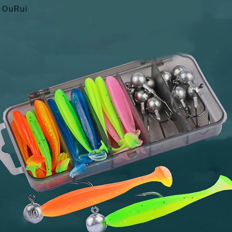 [B & C] Isca De Pesca Camada Completa De Água Falsa Conjunto De Fundo Anti-Pendurado Com Acessórios De Equipamentos Tipo