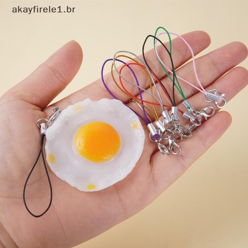 akayfirele1 50 Peças Cordão De Poliéster Com Fecho Lagosta , Para Celular Chaveiro , Artesanato , Corda De Telefone Arte