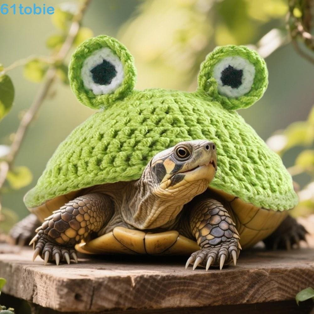 Suéter De Tartaruga TOBIE , Sapo Flexível , Roupas Para Animais De Estimação , Fantasia De Malha Quente De Desenho Anima