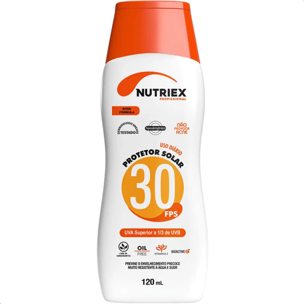 Protetor Solar Nutriex Corporal Epi Toque Seco Fps 30 120ml
