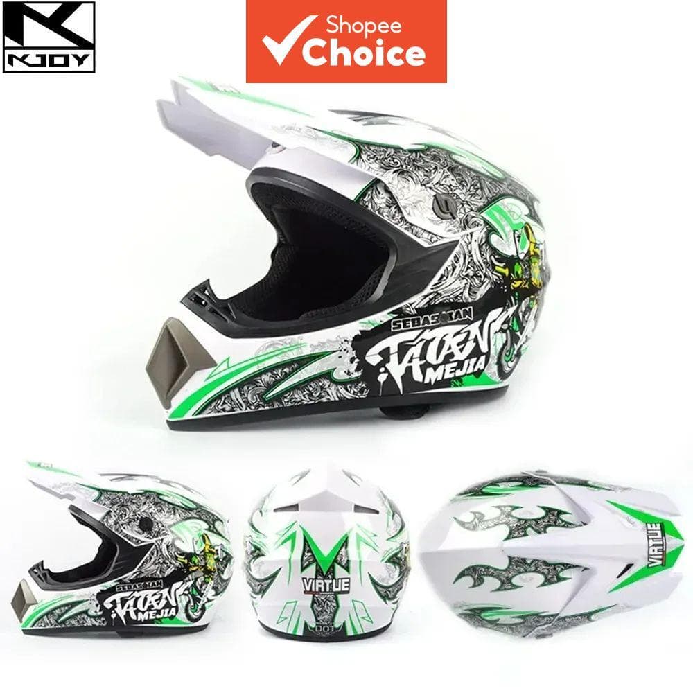 Capacete de Moto Universal Four Seasons com Cobertura Total - Personalizado, Estilo Scooter, para Homens e Mulheres