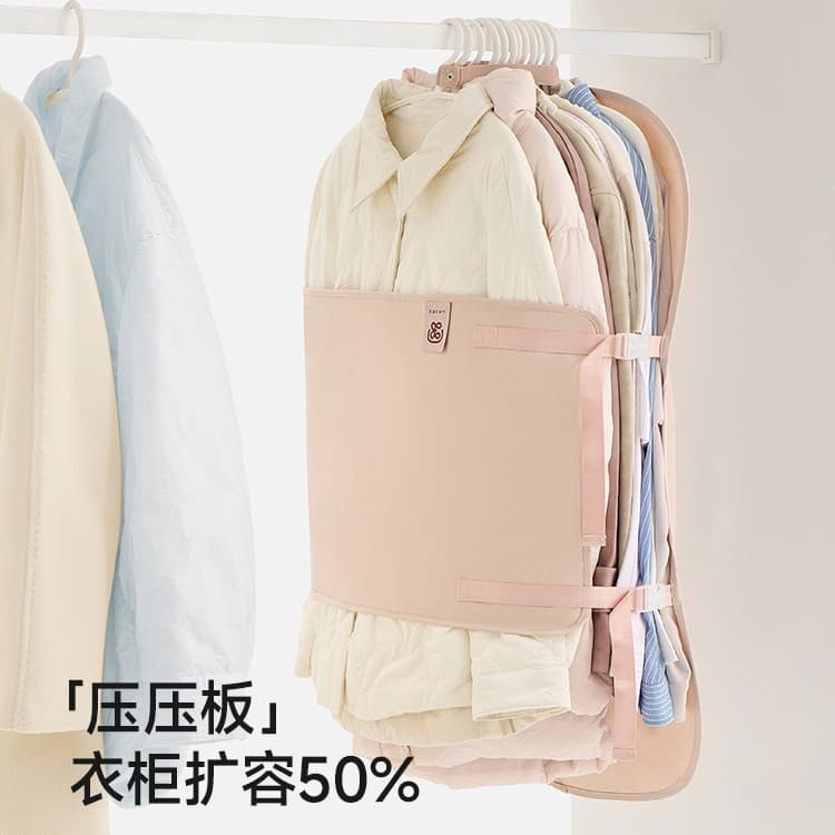 Saco de armazenamento de jaqueta para baixo guarda-roupa dobrável saco de armazenamento de tecido pendurado multifuncion