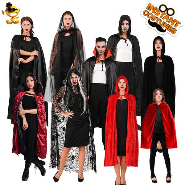 Traje de Halloween Horror vampiro manto palco traje Cosplay fantasma Festival festa desempenho traje