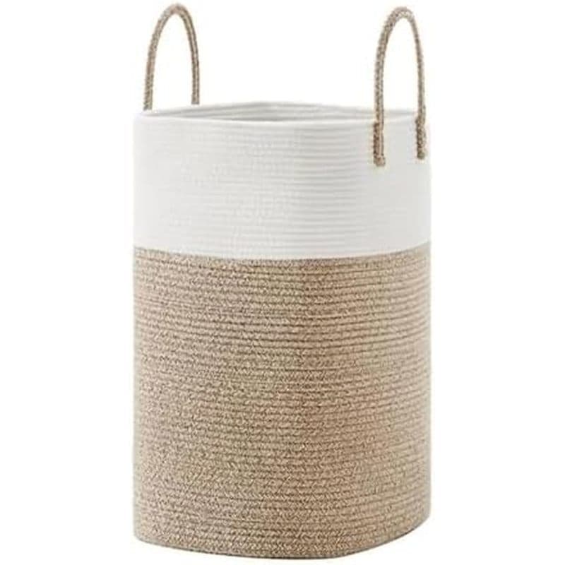 Cesto De Roupa Suja , Classificadores De Corda De Algodão Tecido , Armazenamento Versátil Para Roupas Sujas , Brinquedos