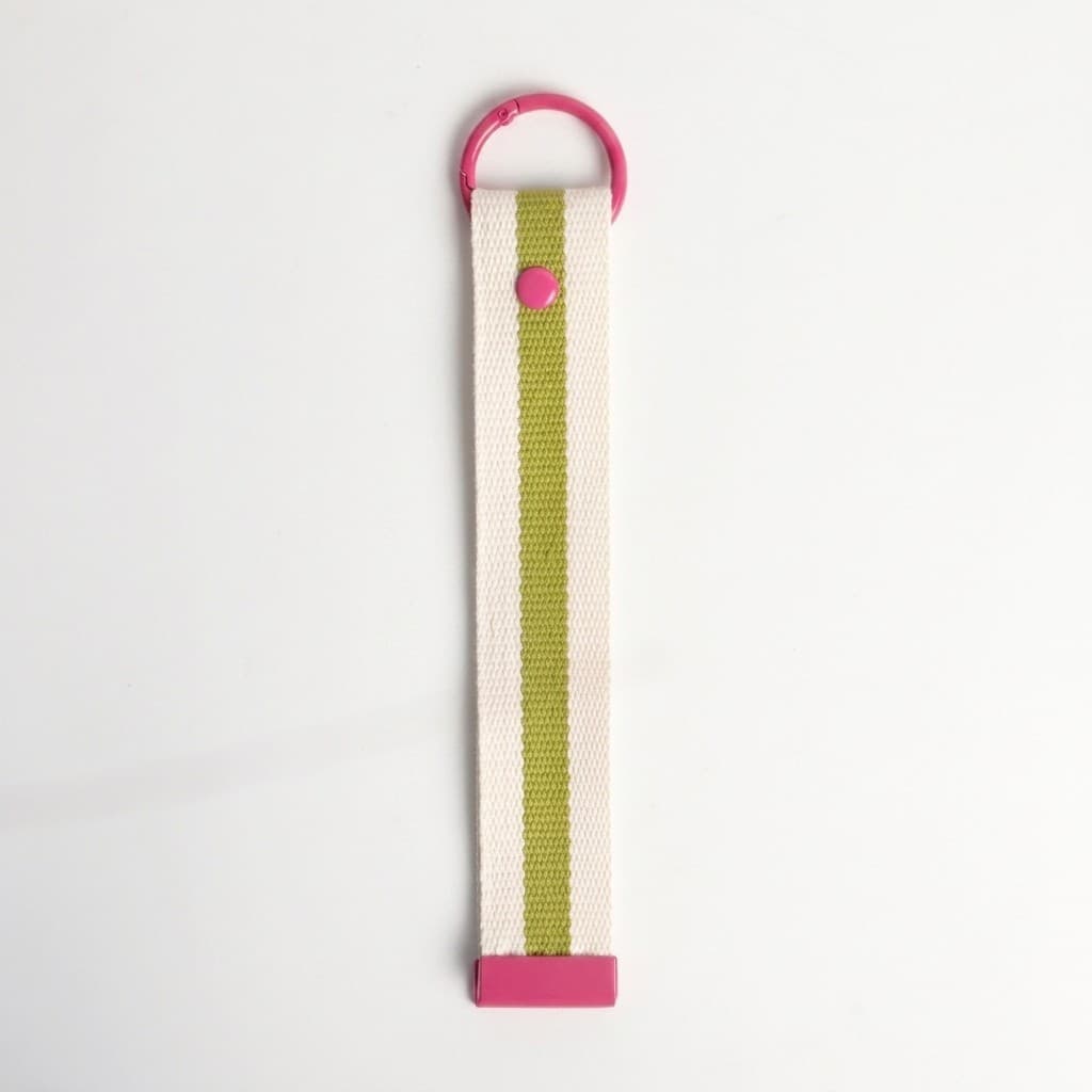 Chaveiro De Lona Cordão Contraste Cor DIY Saco Charme Multi