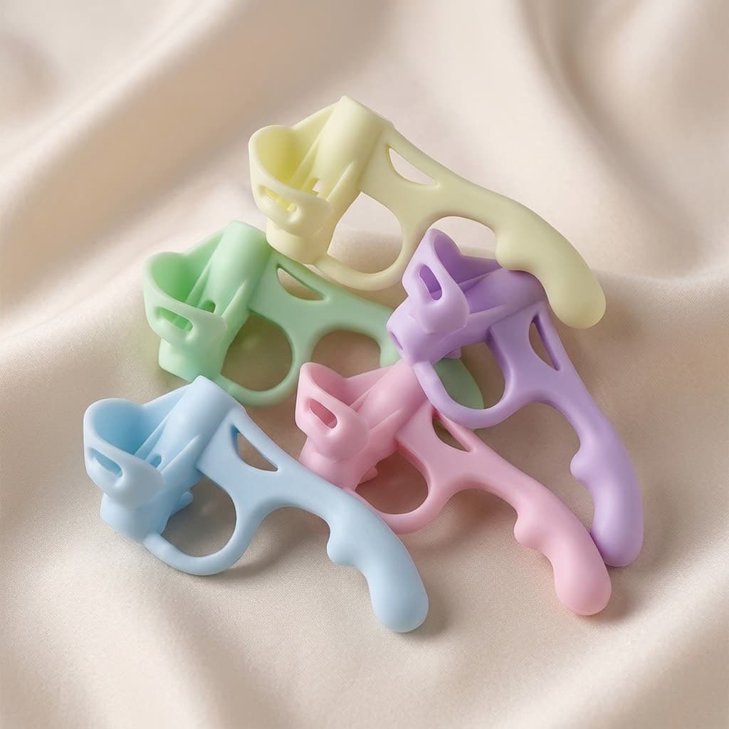 5PCS Porta-lápis Corretor de postura para Escrita Infantil Auxilia Caligrafia ergonômico