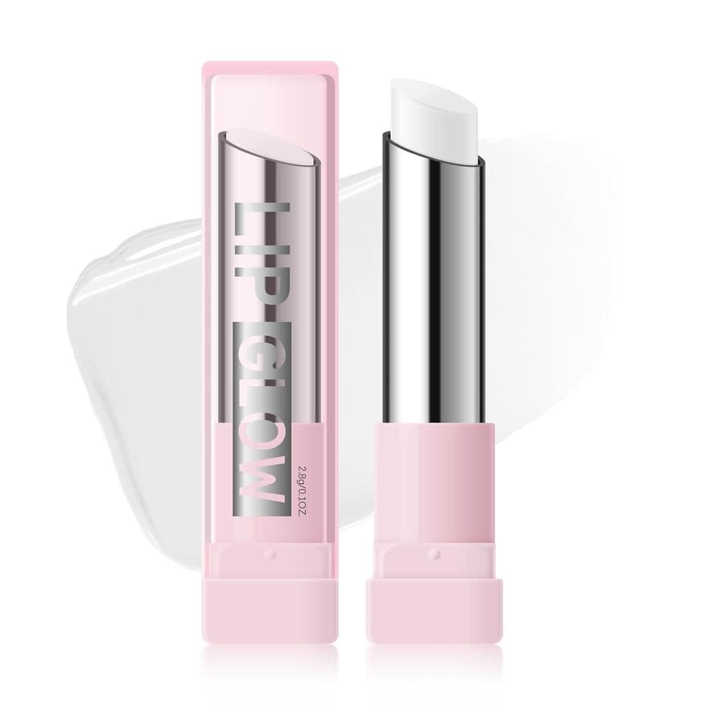 Bálsamo Labial Hidratante com Ácido Hialurônico, Batom Transparente com Brilho Hidratante, Tintura Transparente com Bril