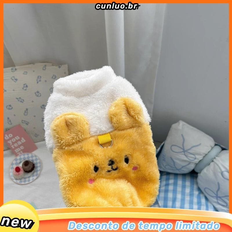 Gato Outono Inverno Roupas Bonito Ins Anti-lint Gra dient Muppets Dourados Inglês Shorthair Azul Pet Forro
