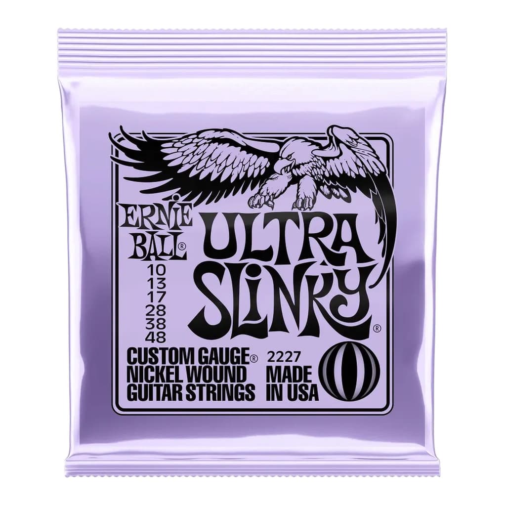 Encordoamento Guitarra 010 Ultra Slink Ernie Ball P02227