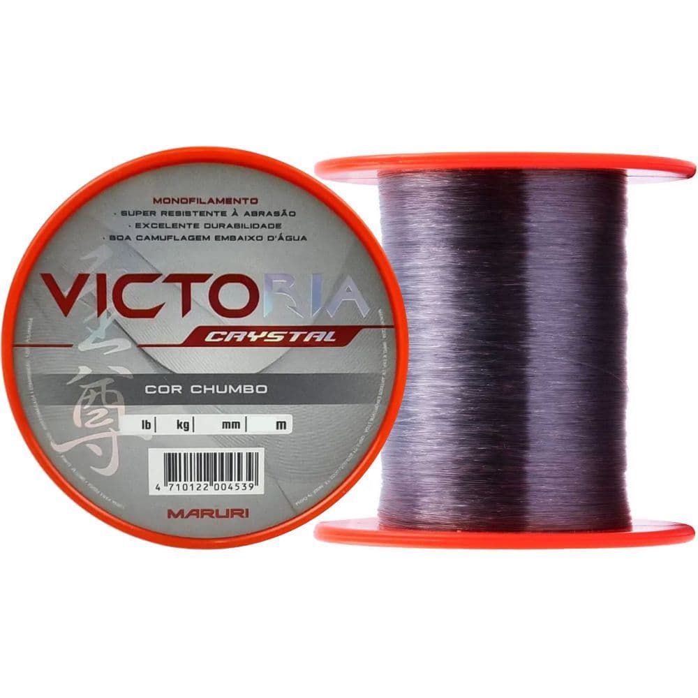 Linha Monofilamento Victoria Crystal 0,26mm 9lb 600m