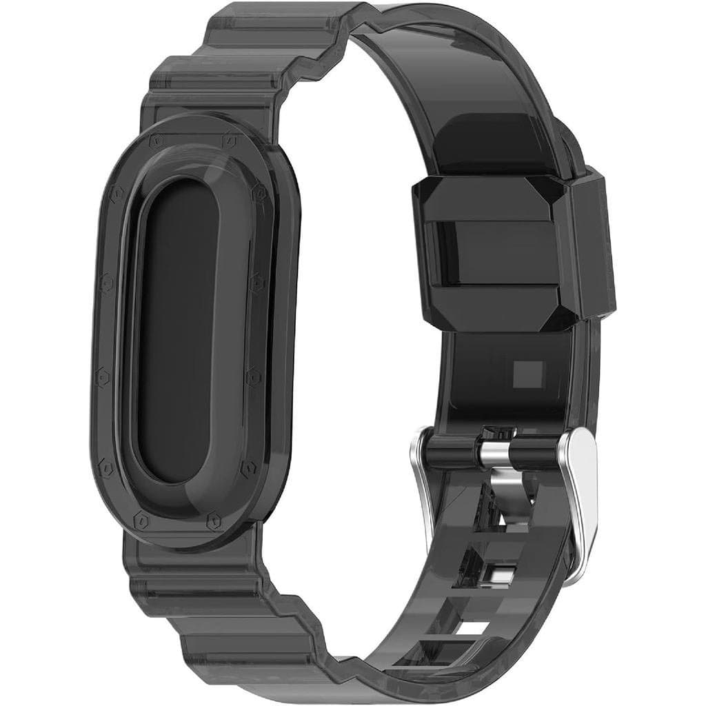 GIOPUEYStrapCompatívelcomGoogleFitbitAir,CorreiaMacia[Resistente ao Desgaste][Respirável]Correia de Substituição-Transpa