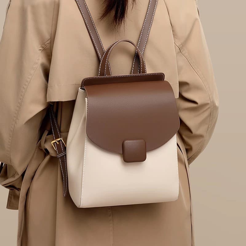 Mochila Feminina Moderna – Bolsa De Viagem Para Estudantes De Verão , Moda Portátil