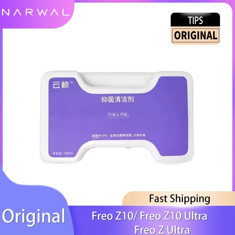Para Detergente De Piso Narwal Freo Z Ultra/Z10 Robot Vacuum E Mop Acessórios (580mL)