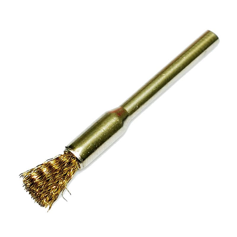Linha de corrida pequena escova de cobre pequena escova de varredura de fio de cobre disco de solda multímetro caneta va
