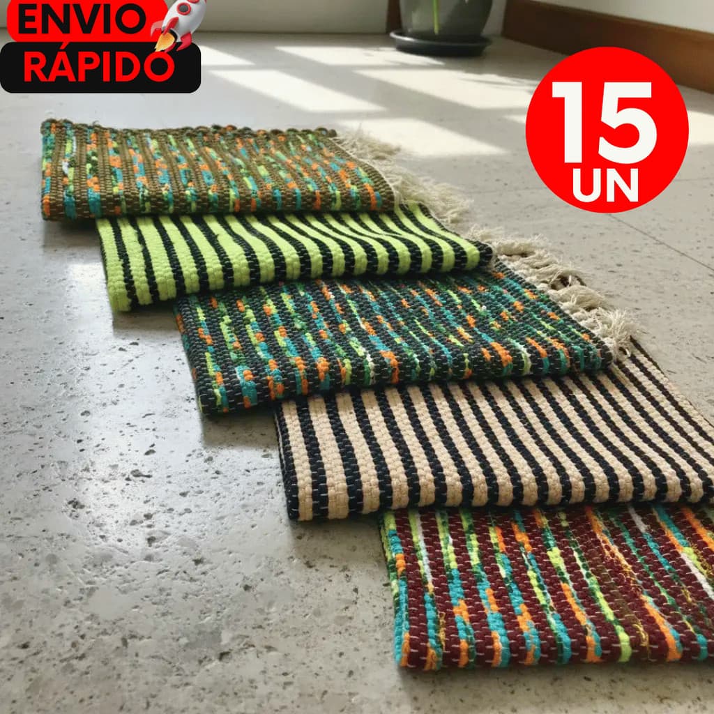Tapete De Porta, Banheiro, Quarto e Corredor Malha Absorve Bem a Àgua Lavável em Máquina
