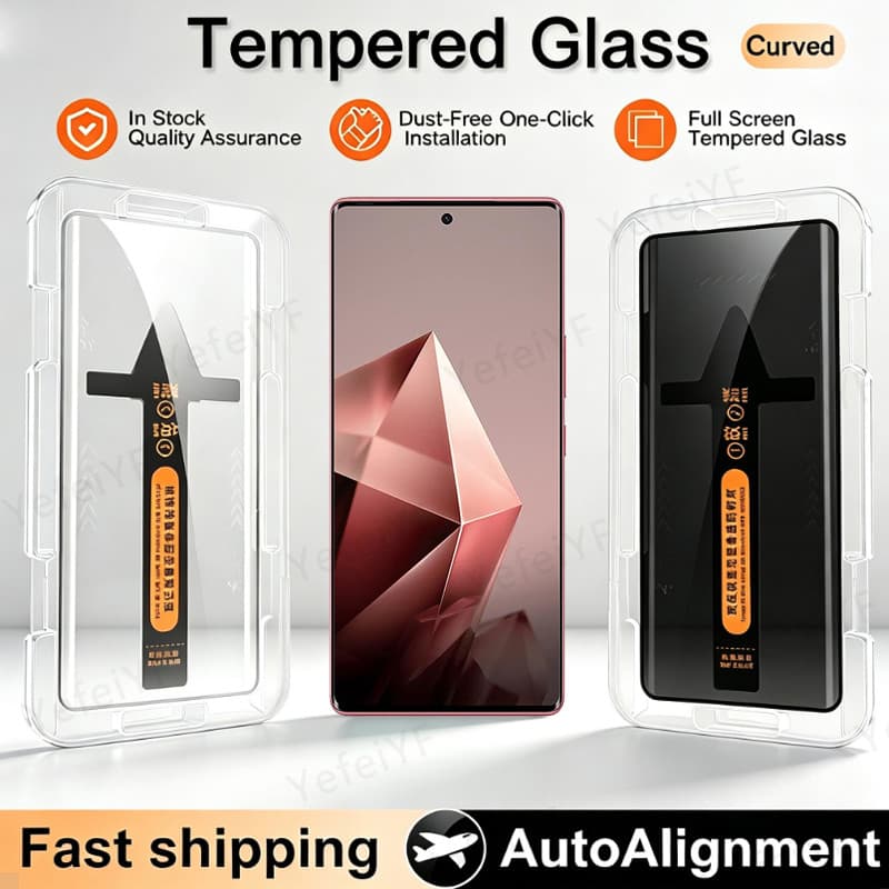 Vidro Temperado Para infinix Note 50S 40s 40 Pro Plus HD Protetor De Tela Curvada Privacidade Fácil De Instalar Filme De