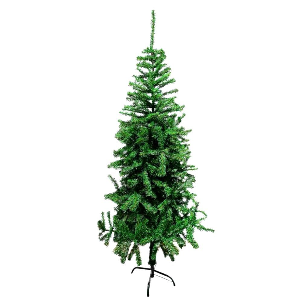 Árvore De Natal Verde 2,10m Com 800 Galhos Base Ferro Linha Premium