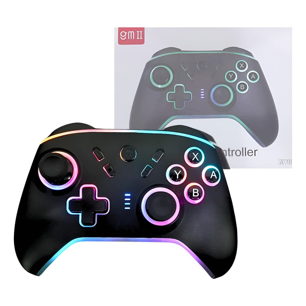 Controle Gamer Sem Fio Celular/PC/TV Box: Joystick Bluetooth 2.4G — 3 Modos de Conexão