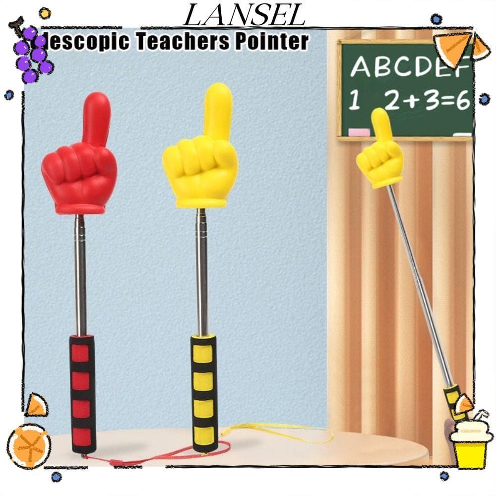 Varas De Leitura De Dedo LANSEL , Vara De Ensino De Haste Telescópica De Aço Inoxidável , Design