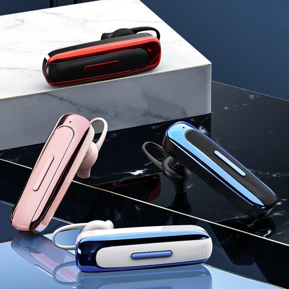E1 Fone De Ouvido Sem Fio Bluetooth , Fones Com Gancho Para Negócios , Microfone Único Intra-Auricular