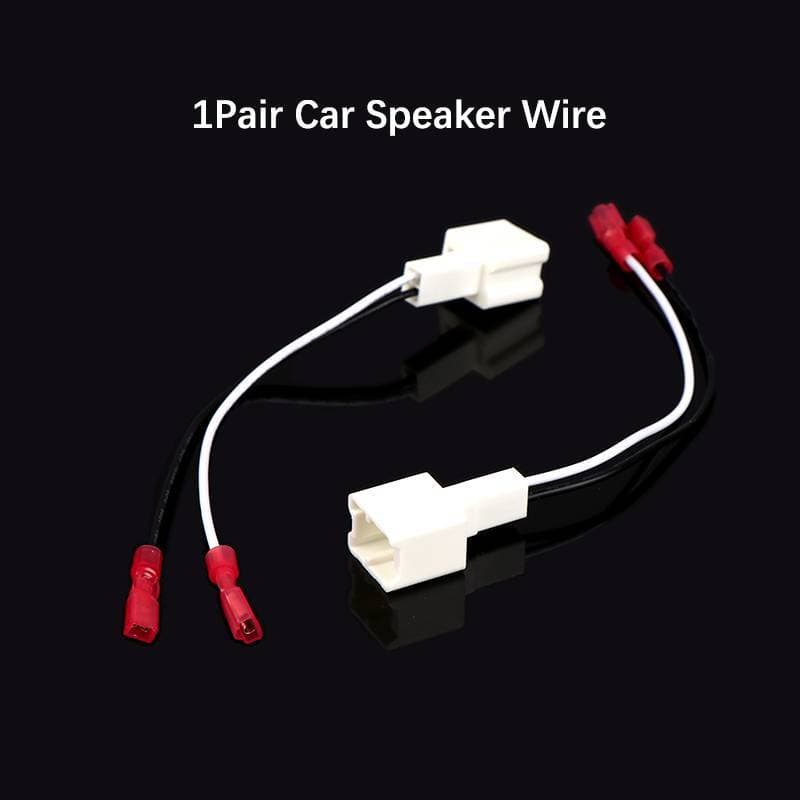 qo 1 Par De Tweeter Para Carro , Alto-Falante Frontal , Chicote De Fios , Adaptador , Cabo De Fiação Série br