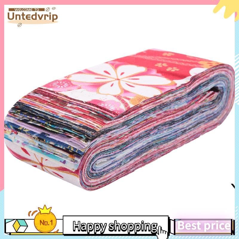40 PCS Tiras De Acolchoamento De Tecido De Algodão DIY Costura Artesanato Pacote Patchwork Suprimentos 6.5X50cm