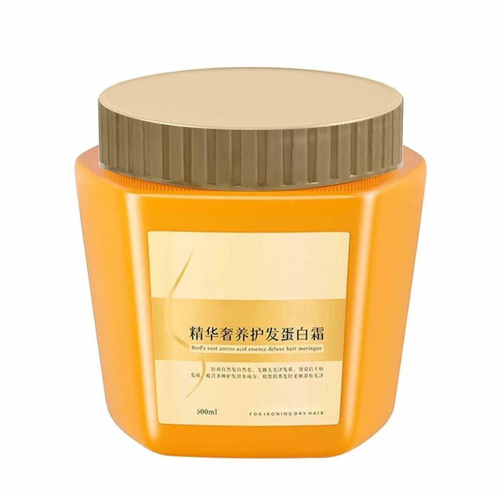 Creme de Tratamento Capilar com Proteínas 500ml - Nutrição Profunda e Reparação para Cabelos Danificados, Fragrâncias Du
