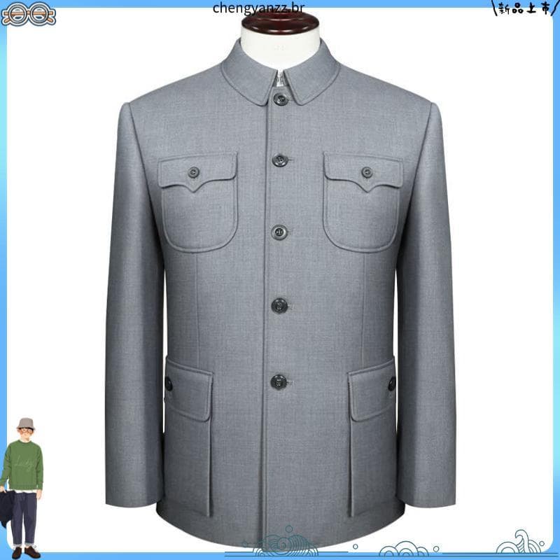 Roupas de montanha para idosos de meia-idade, jaquetas masculinas para idosos, roupas de meia-idade, roupas de pai, outo