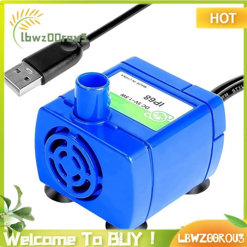 Bomba De Substituição Para Fonte De Água Gatos-Animais De Estimação Extremamente Silenciosa-DC160 Com Cabo USB De 6 Pés