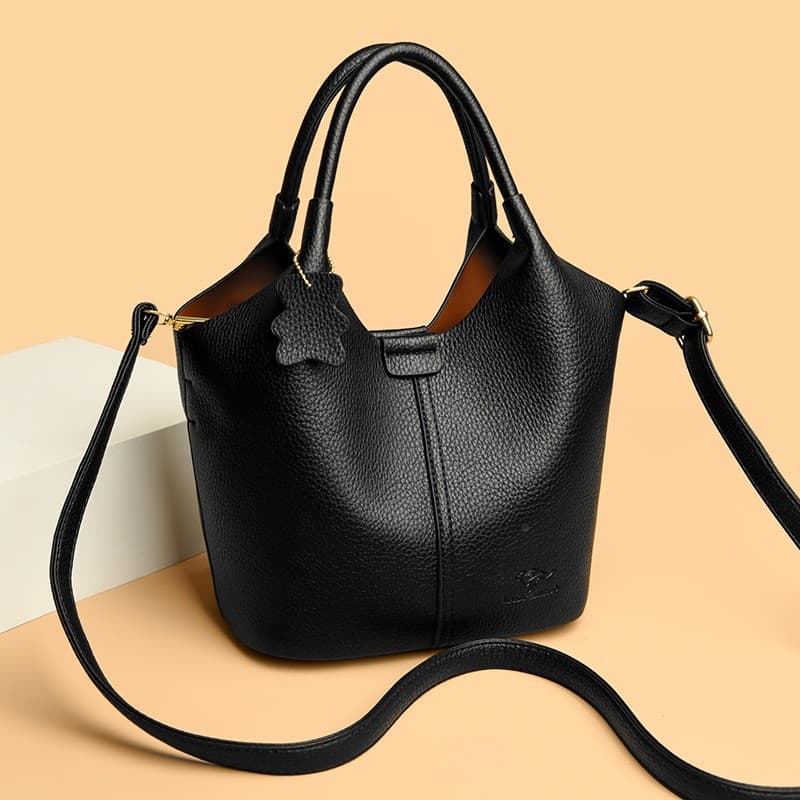 Bolsa feminina novo estilo moda 2026 bolsa mensageiro feminina atmosférica bolsa de ombro feminina bolsa de meia-idade F