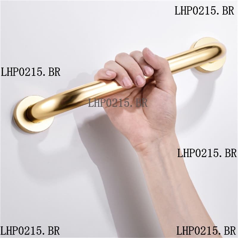 Corrimão Do Banheiro Aço Inoxidável Ouro De Luxo Chuveiro De Segurança Agarrar Barra Banho Apoio Reto Toalheiro 40cm