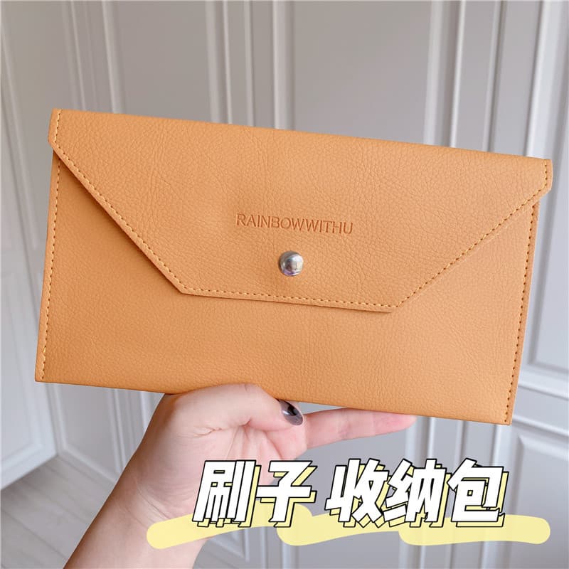 Miss Qian. Bolsa de armazenamento de pincel de maquiagem Pincel de grande capacidade Ferramenta de maquiagem Delineador