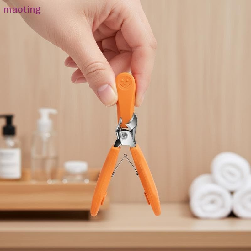 [maoting] Cortador De Unhas Pontiagudo Super Inclinado Anti-Respingos Thi Alicate Tesoura Ferramentas De Cuidados Com As
