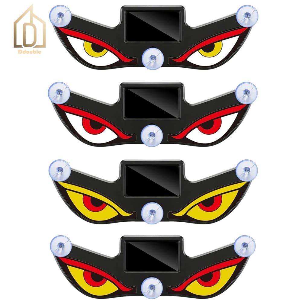 Luzes LED Universais Sem Fio Devil Eyes Com Efeitos Dinâmicos Coloridos Para Decoração De Carros E Casa [Ddouble.br]