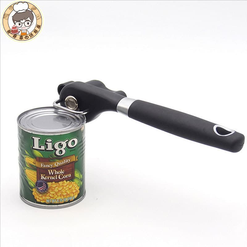 Abridor de latas de segurança em aço inoxidável, faca de lata de frutas, abridor de garrafas Manual, chave de fenda simp