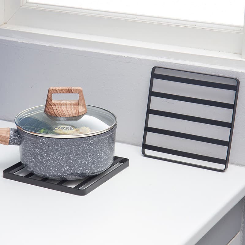 Ou Runzhe almofada de isolamento de ferro, almofada para panela de cozinha doméstica, sala de estar, mesa de jantar, alm