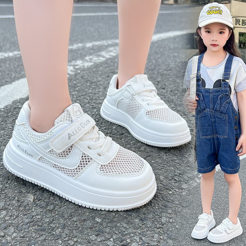 Crianças esportes sapatos casuais antiderrapante respirável adequado para crianças de 1 a 16 anos