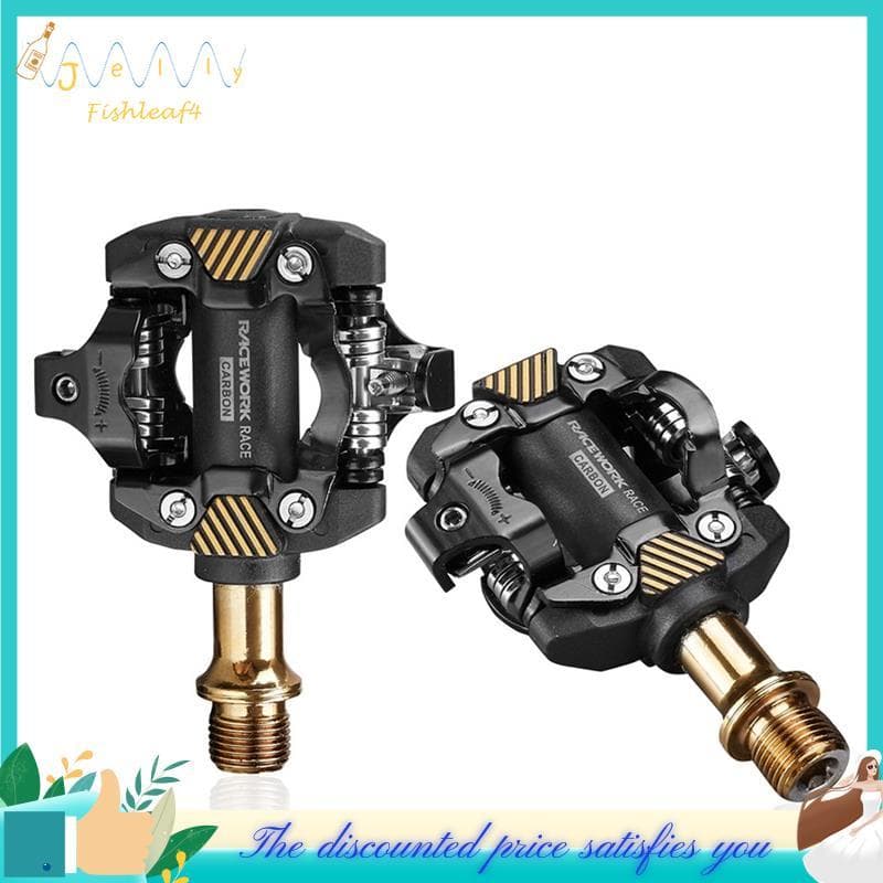 Jellyfishracework Pedal De Bicicleta MTB Pedais SPD Com Travamento Automático Grampos De Mountain Bike Apoio Para Os Pés